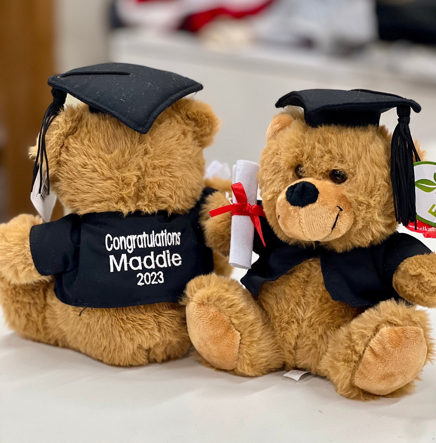 Graduation Bear with Personalised Embroidery on cape
