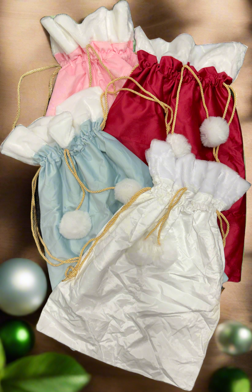 Christmas Sacks with Embroidered Name