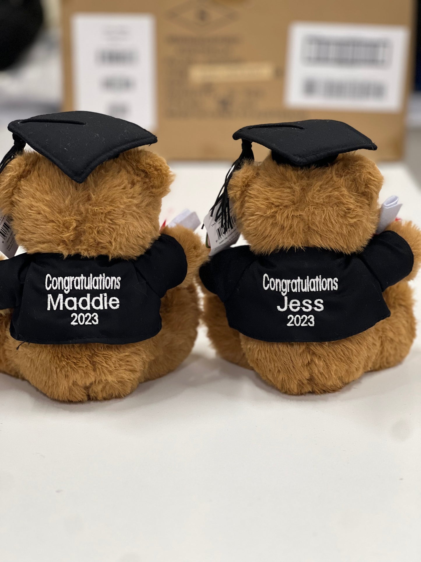 Graduation Bear with Personalised Embroidery on cape