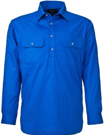 Pilbara Children's Closed Front L/S Shirt with FREE NAME