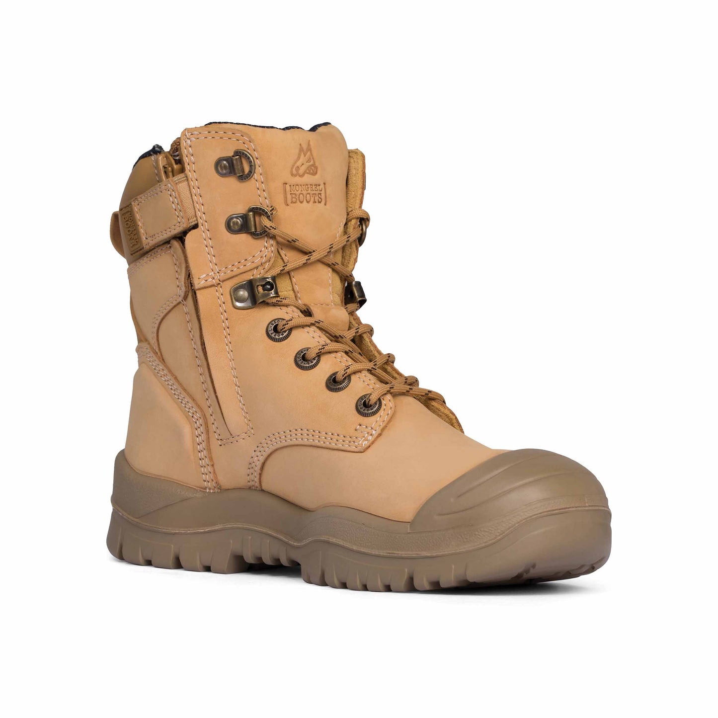 MONGREL High Leg Zipsider Boot w/ Scuff Cap - 561050