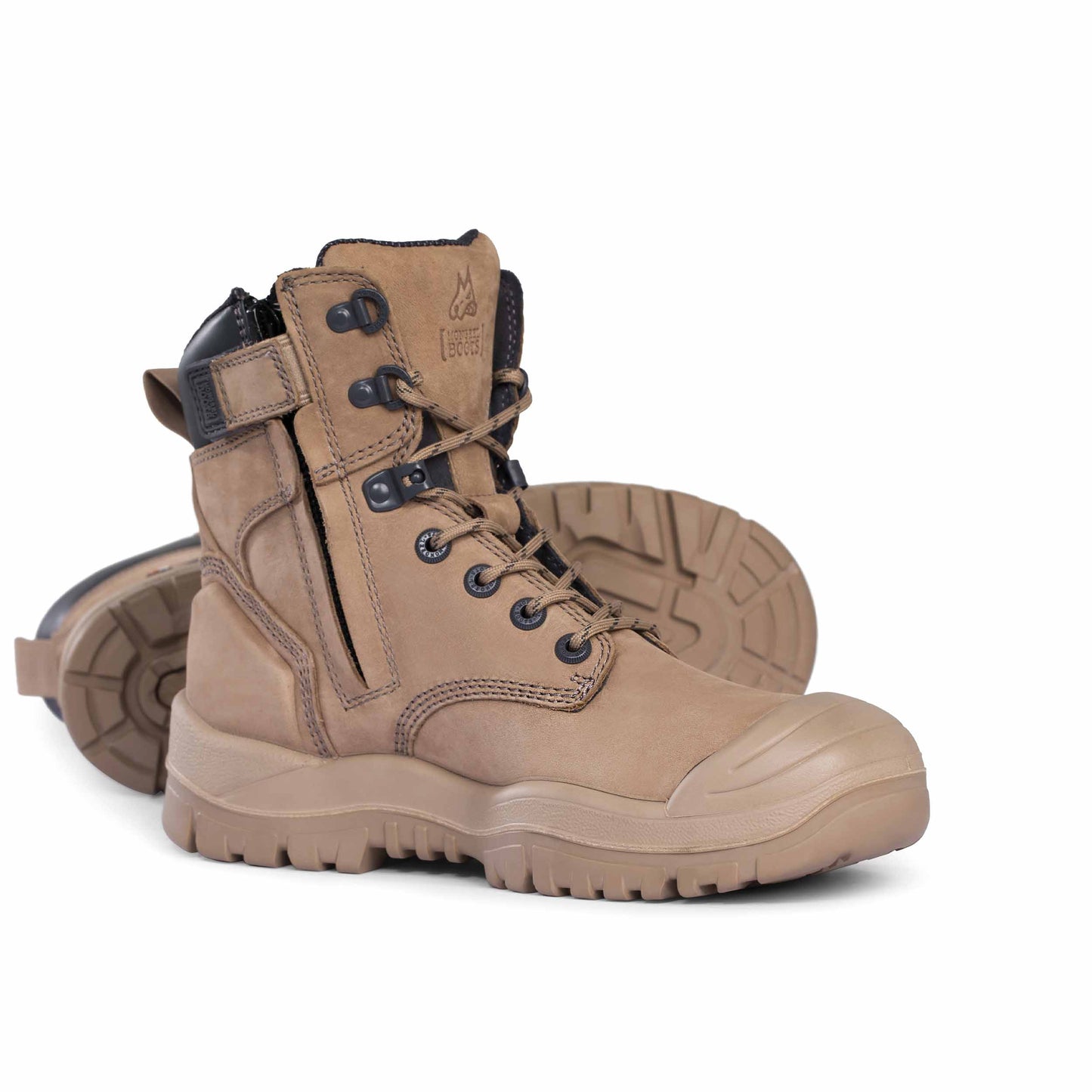 MONGREL High Leg Zipsider Boot w/ Scuff Cap - 561060