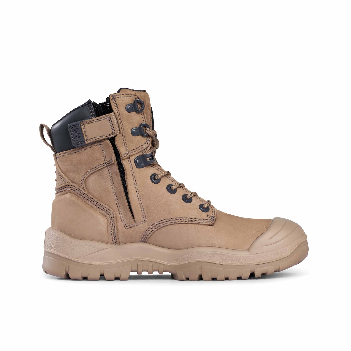 MONGREL High Leg Zipsider Boot w/ Scuff Cap - 561060