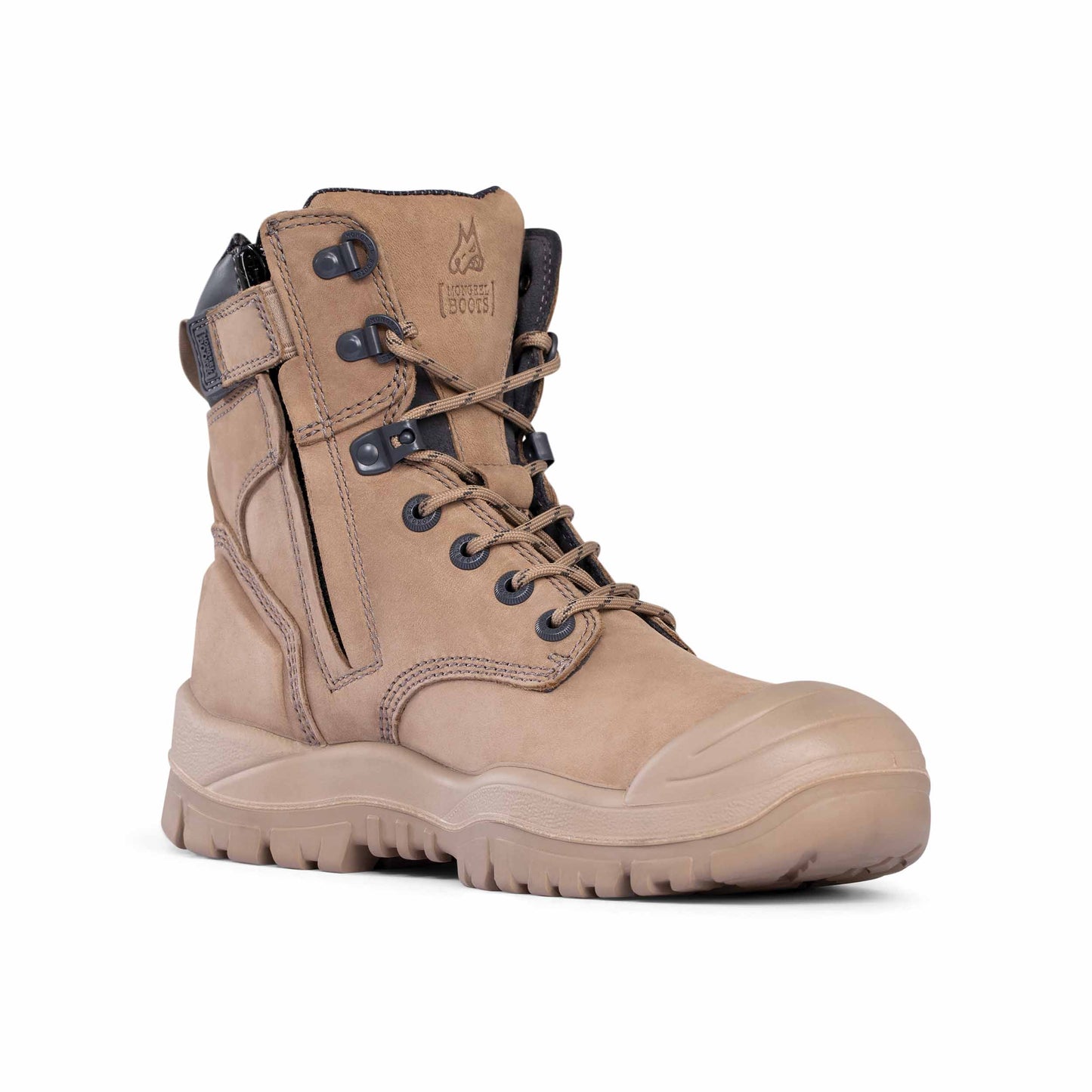 MONGREL High Leg Zipsider Boot w/ Scuff Cap - 561060