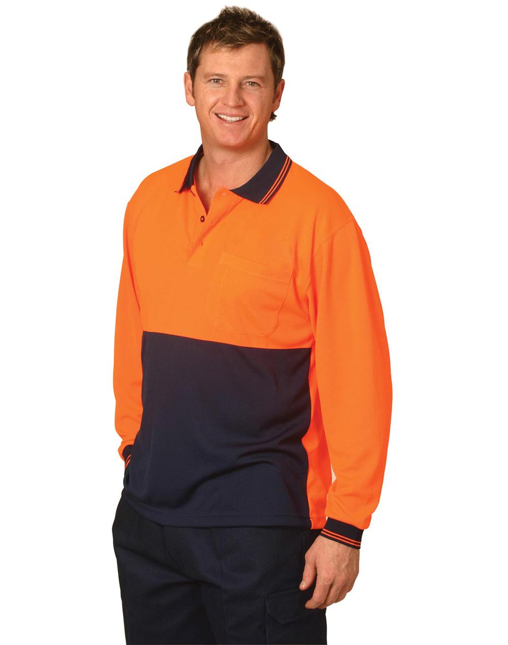 Hi-Vis CoolDry® L/S Polo