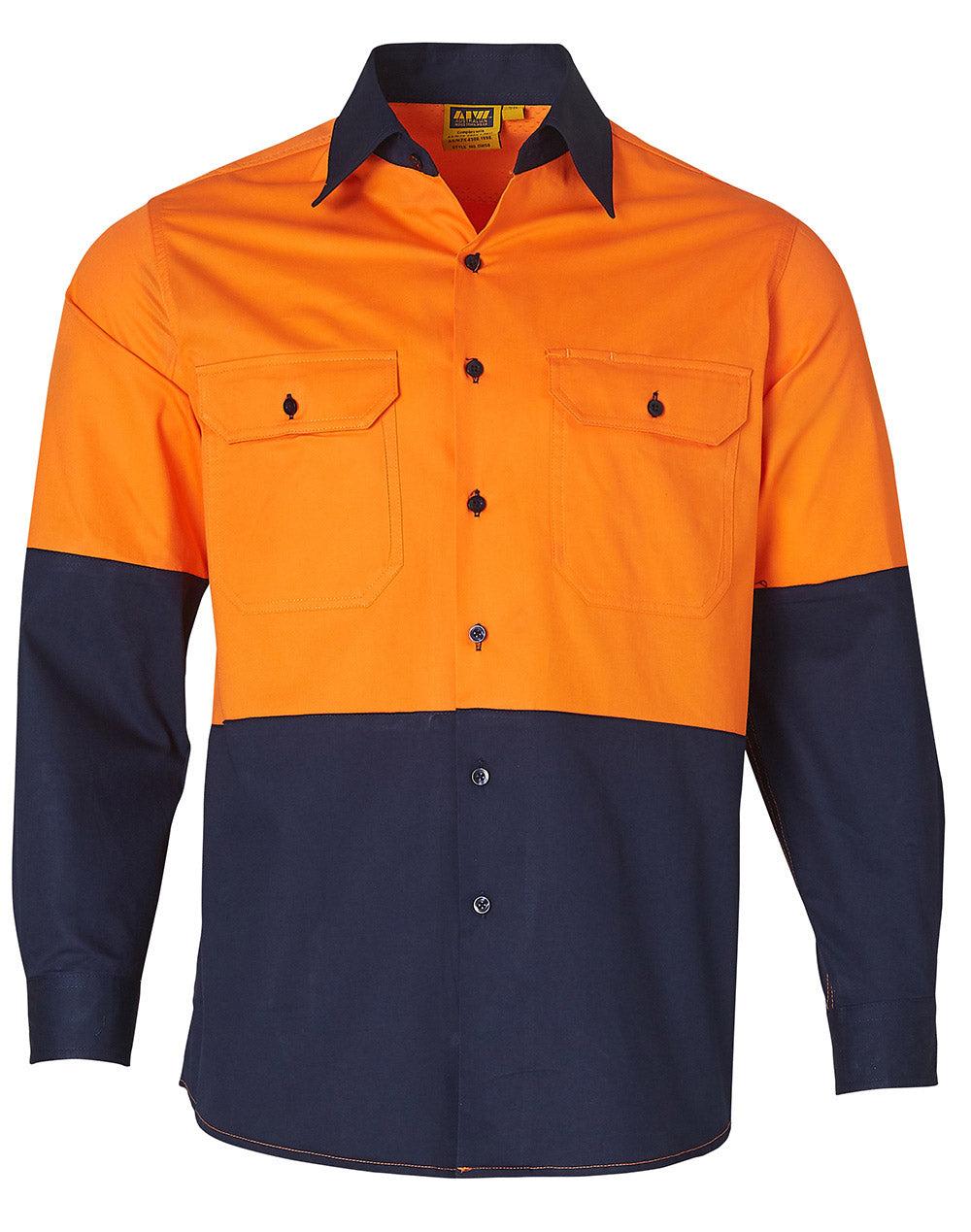Hi-Vis Cool-Breeze L/S Safety Shirt