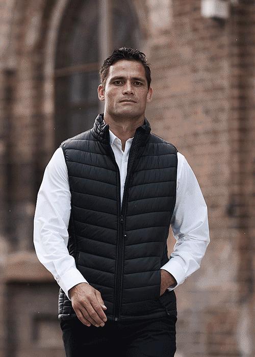 Snowy Puffer Vest - Mens
