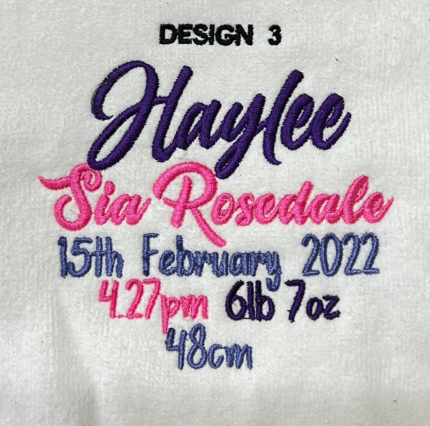 Lion Cubby with personalised embroidery