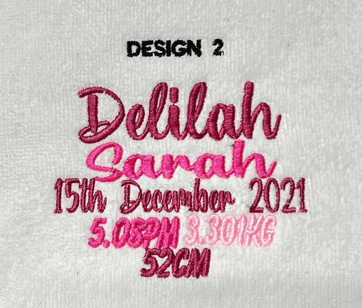 Unicorn Blue Cubby with personalised embroidery