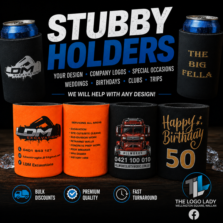 Custom Stubby Holders