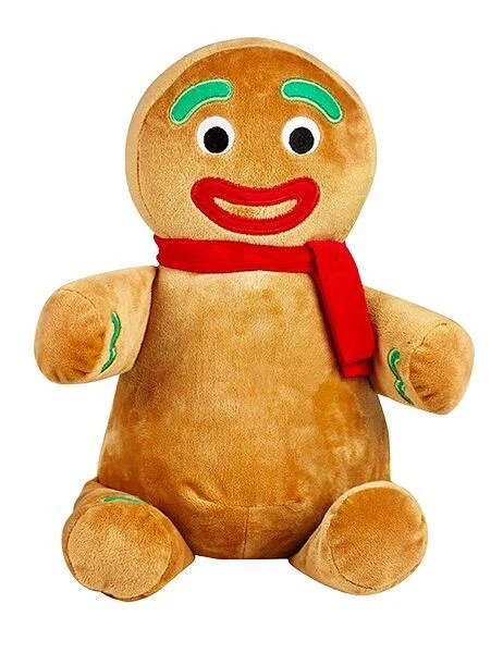 Ginger breadman with personalised embroidery