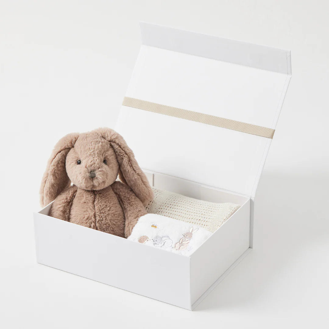 Jiggle & Giggle - Taupe Hamper set