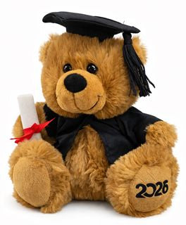 Graduation Bear with Personalised Embroidery on cape