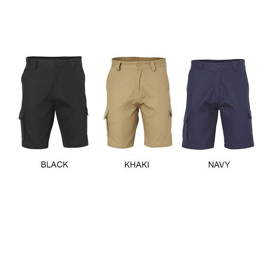 Men’s heavy cotton pre shrunk drill shorts