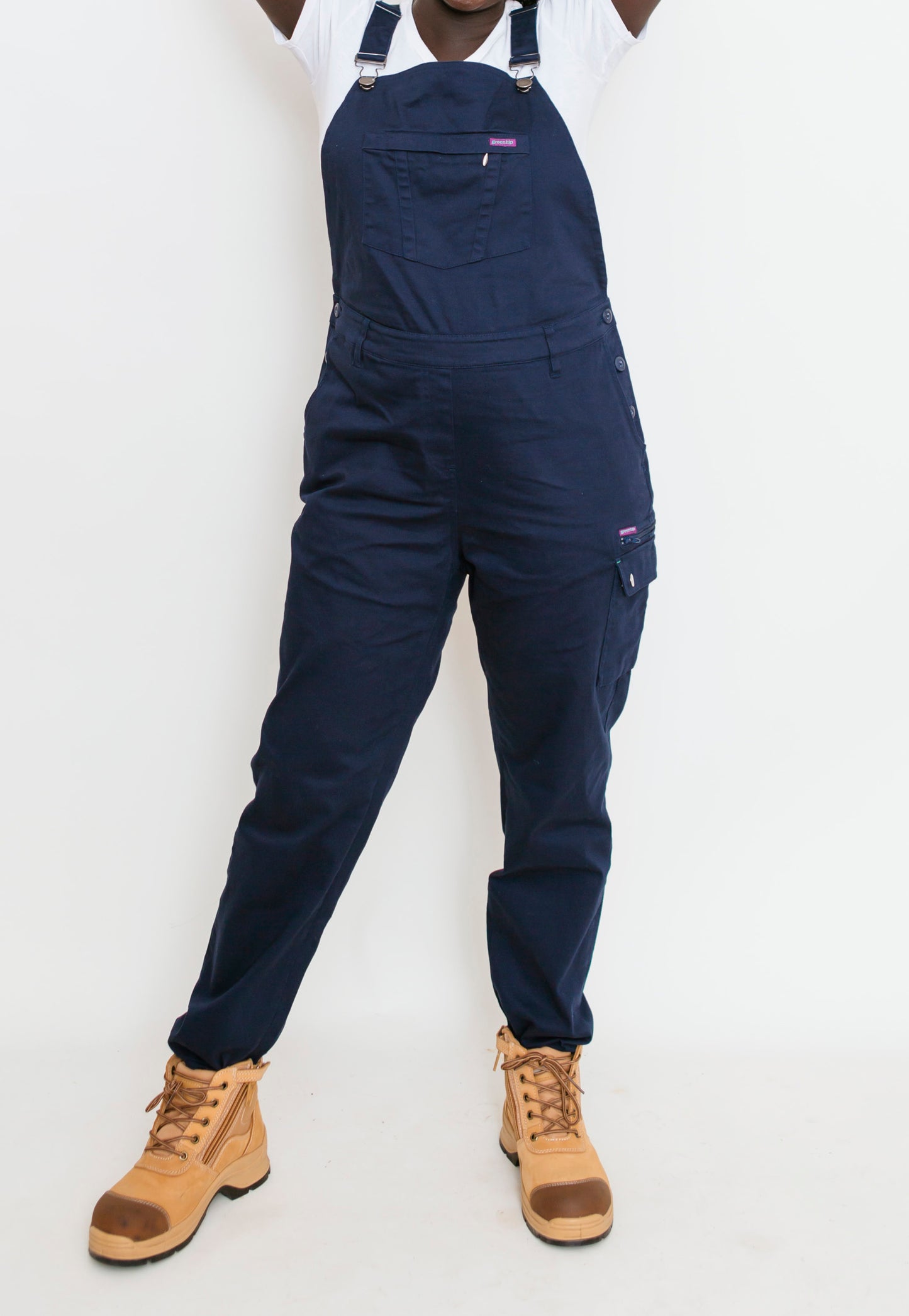 Green Hip Womens Overalls