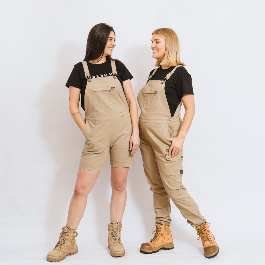 Green Hip Womens Overalls