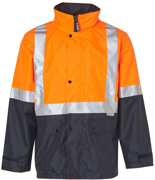 **SALE** Winning Spirit-Hi-Vis Safety Jacket With Mesh Lining & 3m Tapes -SW18A