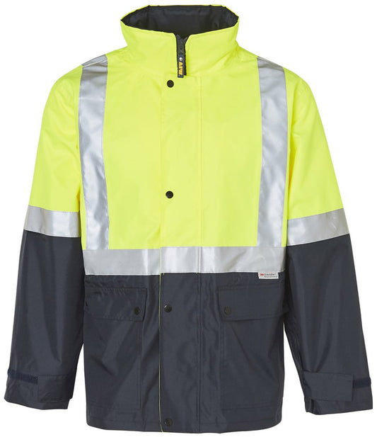 **SALE** Winning Spirit-Hi-Vis Safety Jacket With Mesh Lining & 3m Tapes -SW18A