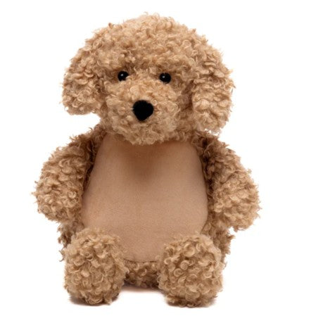 Labradoodle Cubbie with personalised embroidery