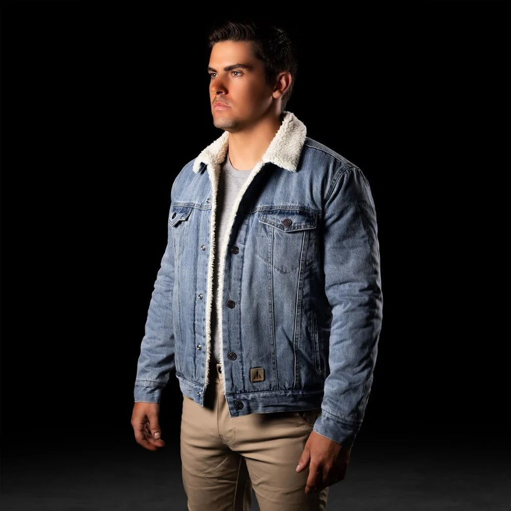 BAD Denim Sherpa jacket