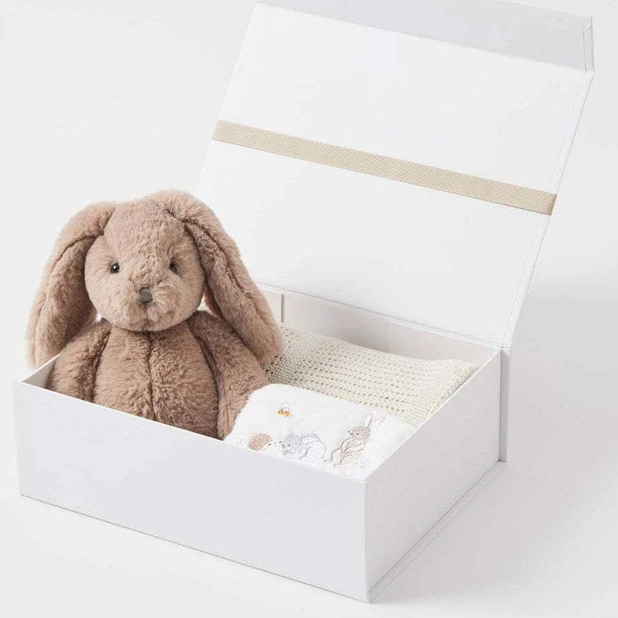 Jiggle & Giggle - Taupe Hamper set