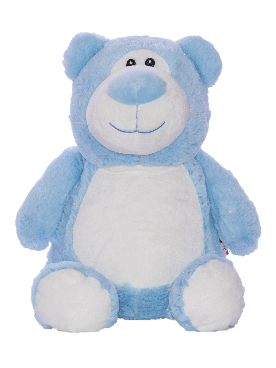 Blue Bear Cubby with personalised embroidery