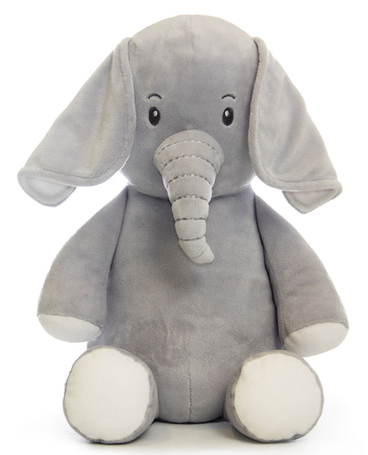 Elephant floppy ears Cubby with personalised embroidery