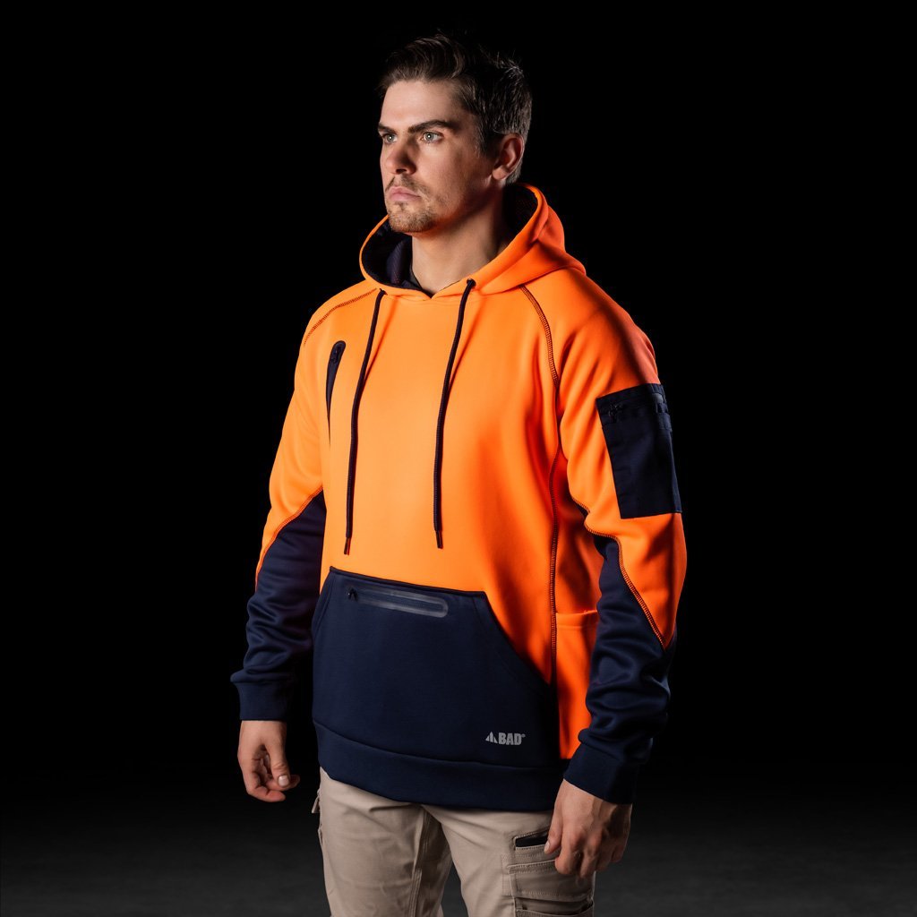 BAD® WATERPROOF RAIN-DEFEND™ Hi-Vis Fleece Hoodie