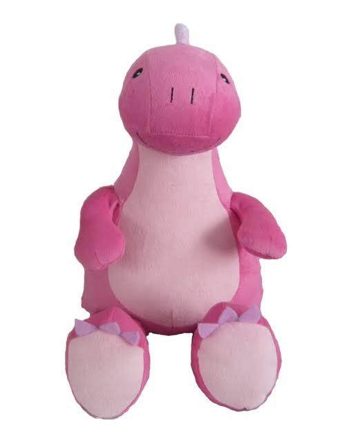 Pink Dinosaur Cubby with personalised embroidery